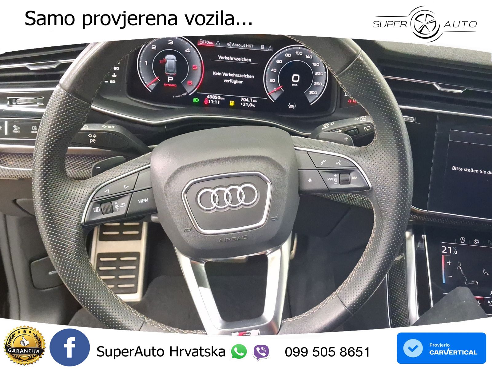 Audi Q8 50 TDI V6 (286 KS) quattro Tiptronic