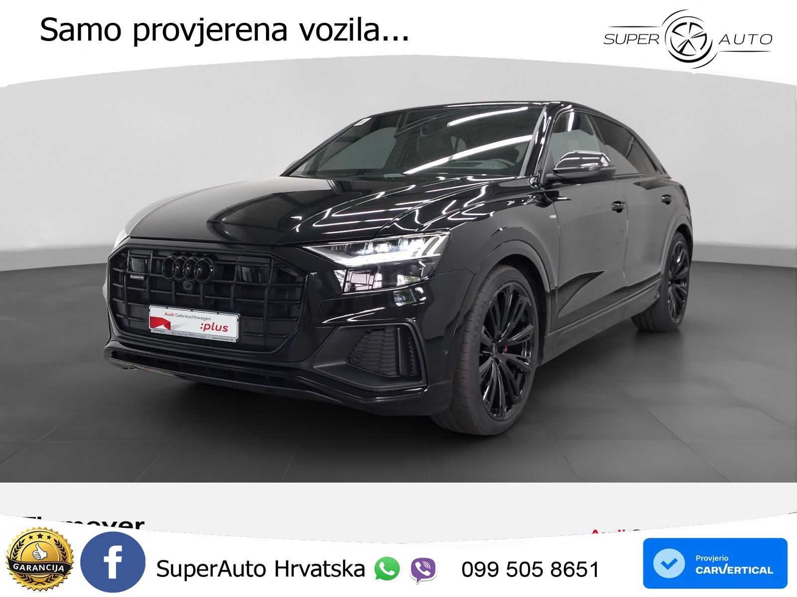 Audi Q8 50 TDI V6 (286 KS) quattro Tiptronic