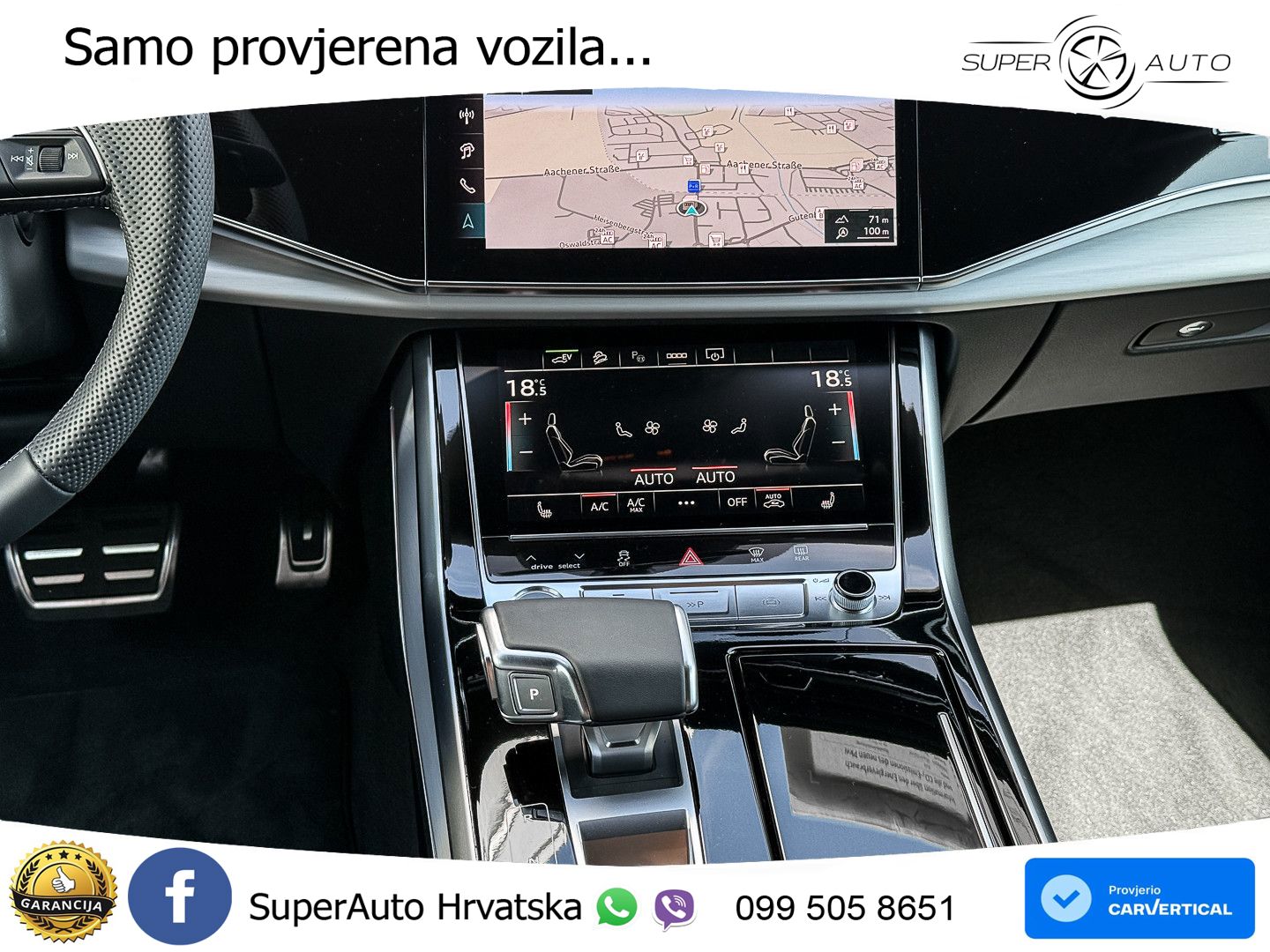 Audi Q8 55 TFSIe V6 (394 KS) quattro Tiptronic 2x S line LED+GR SJED+ACC
