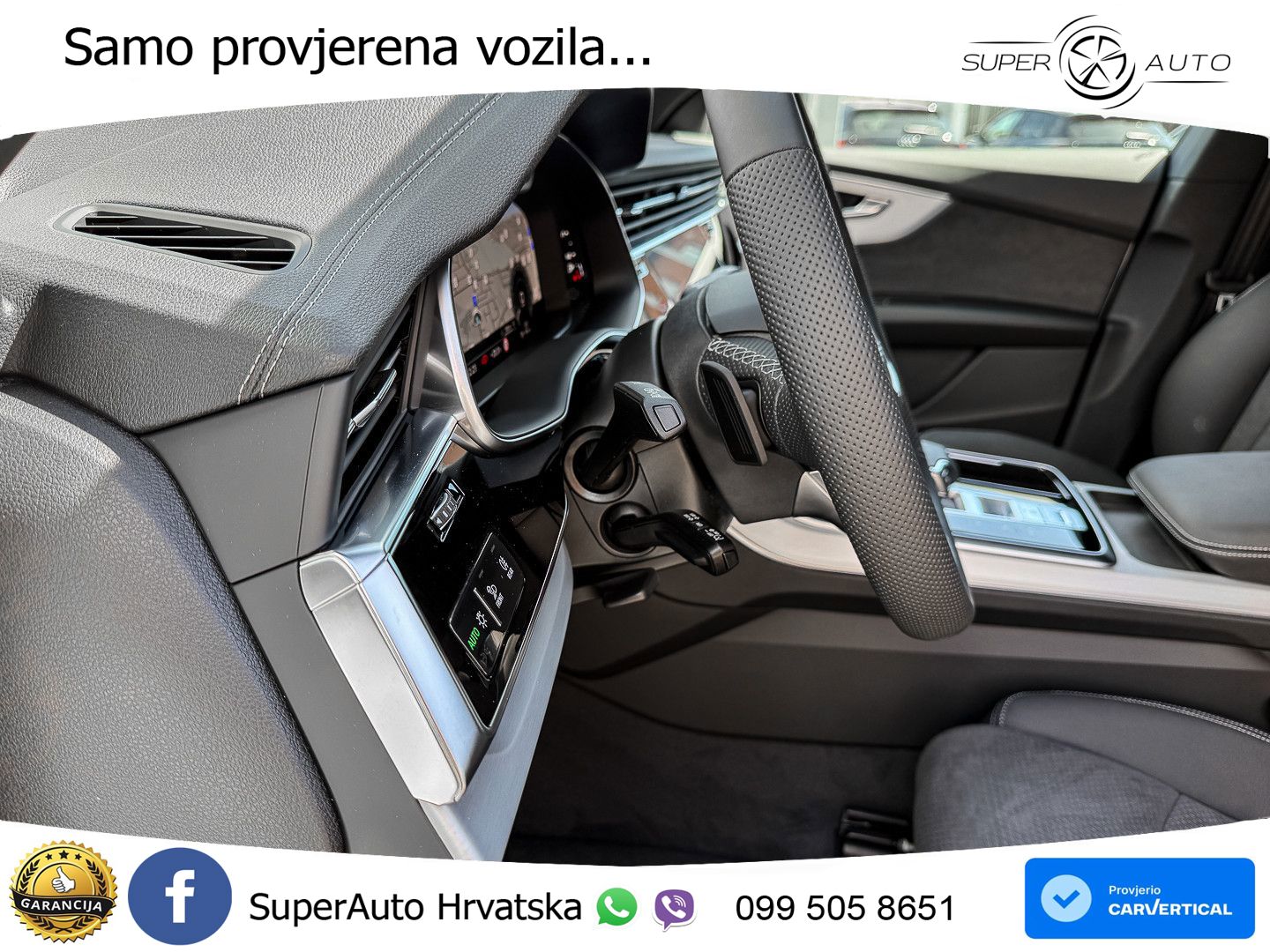 Audi Q8 55 TFSIe V6 (394 KS) quattro Tiptronic 2x S line LED+GR SJED+ACC