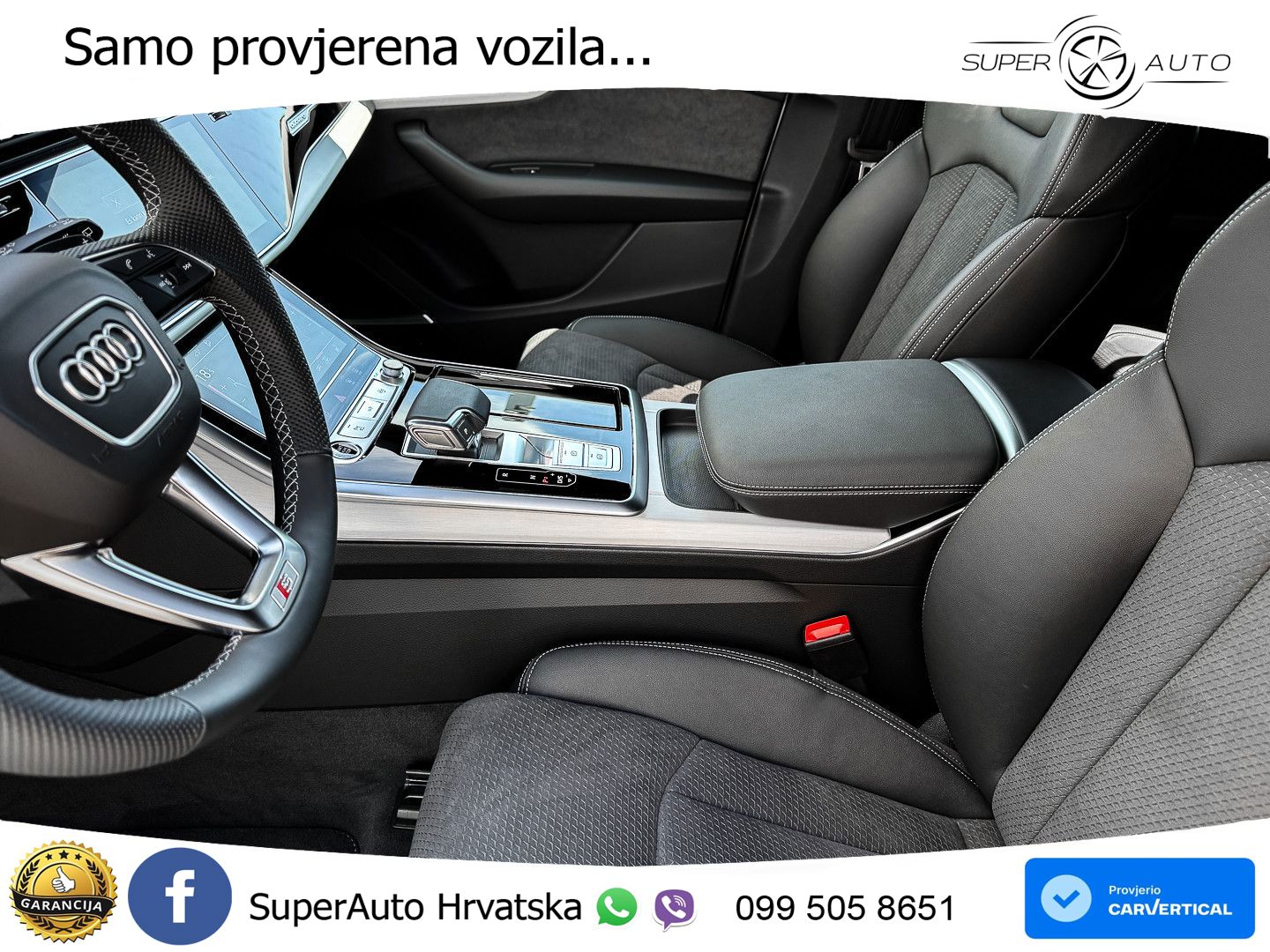 Audi Q8 55 TFSIe V6 (394 KS) quattro Tiptronic 2x S line LED+GR SJED+ACC