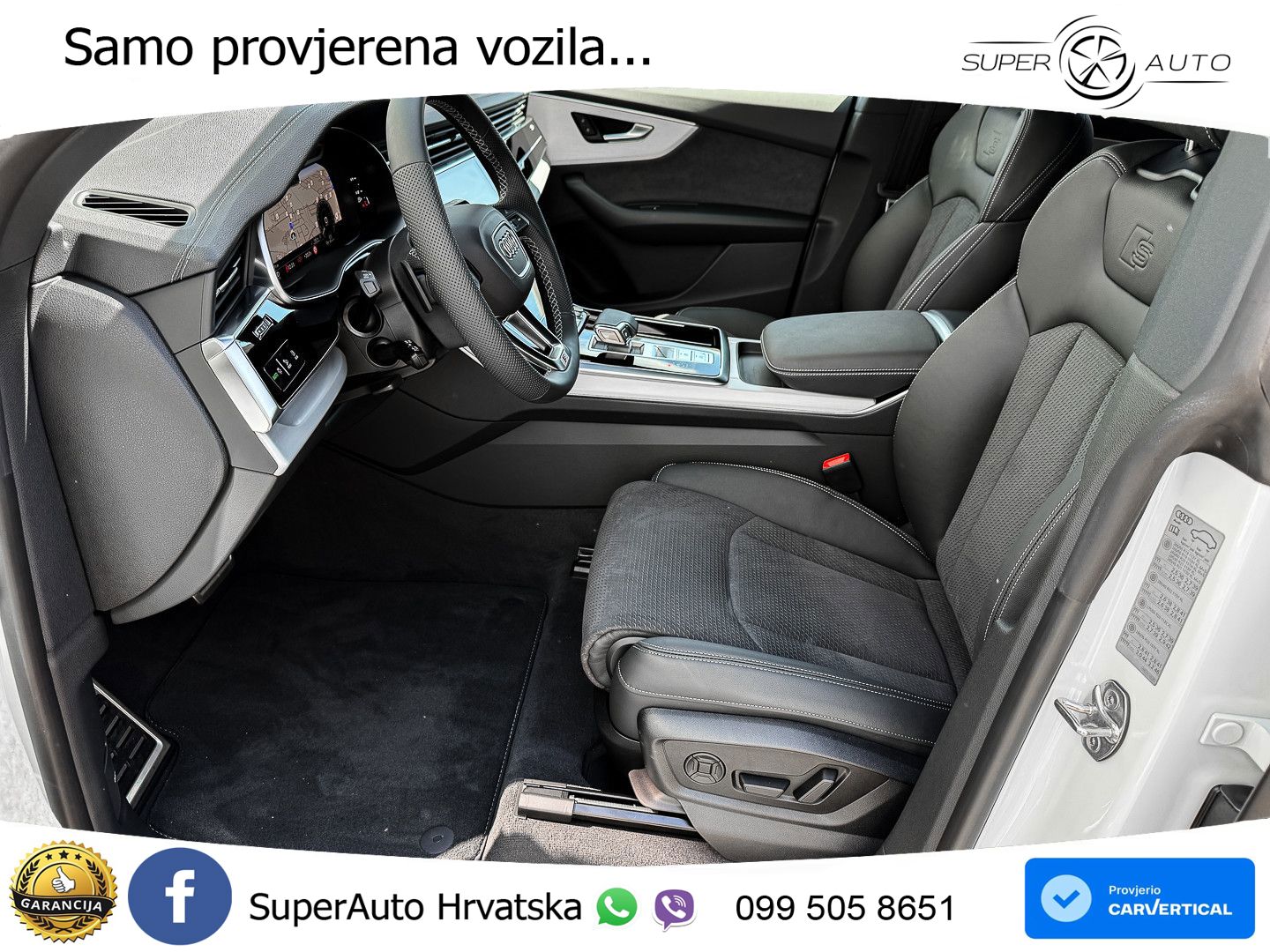 Audi Q8 55 TFSIe V6 (394 KS) quattro Tiptronic 2x S line LED+GR SJED+ACC