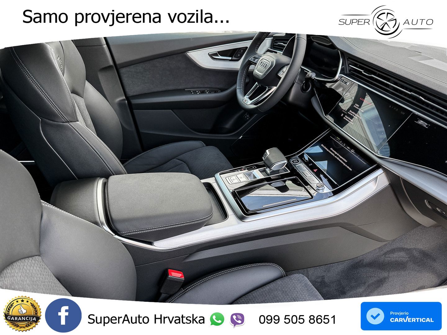 Audi Q8 55 TFSIe V6 (394 KS) quattro Tiptronic 2x S line LED+GR SJED+ACC