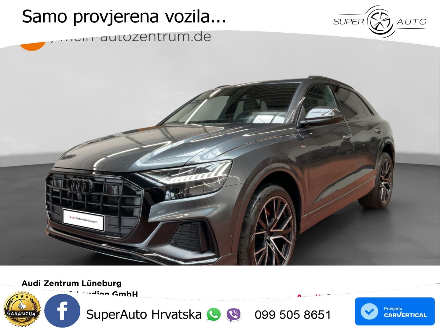 Audi Q8 50 TDI V6 (286 KS) quattro Tiptronic