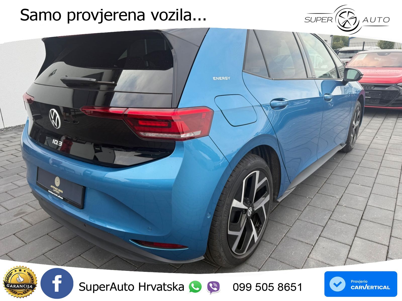 Volkswagen ID.3 Pro 62 kWh (204 KS)