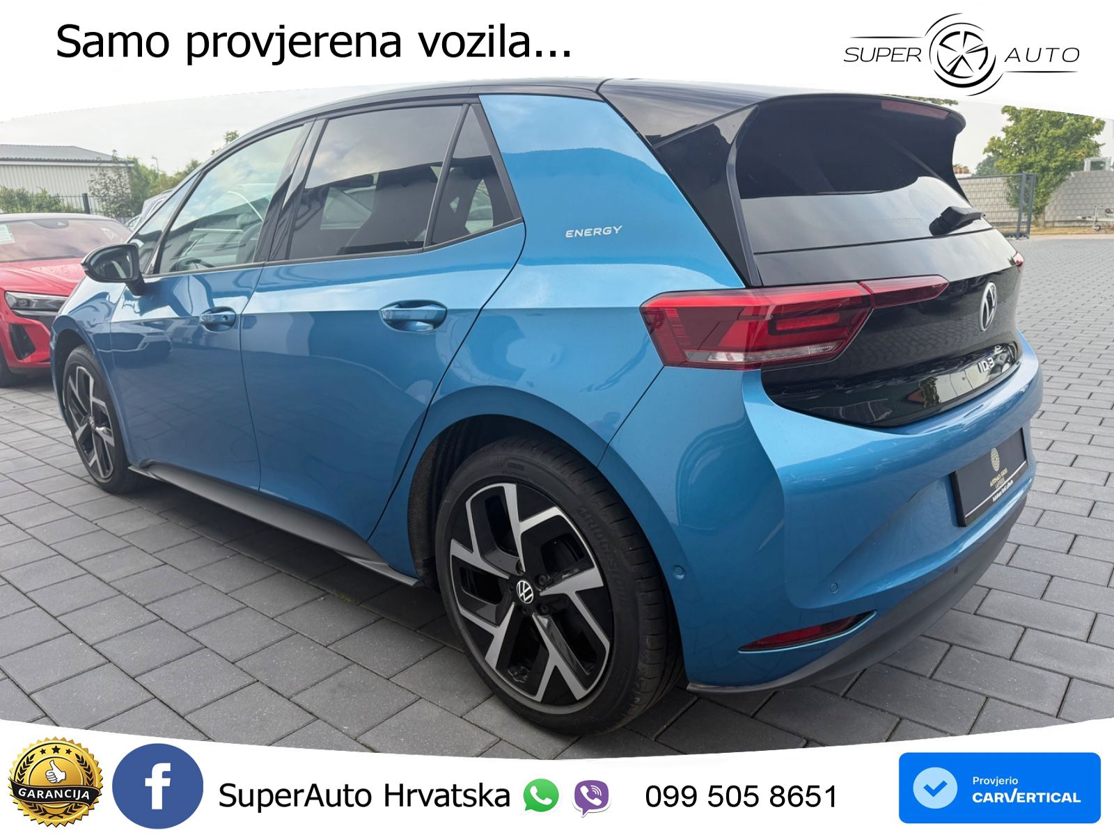 Volkswagen ID.3 Pro 62 kWh (204 KS)