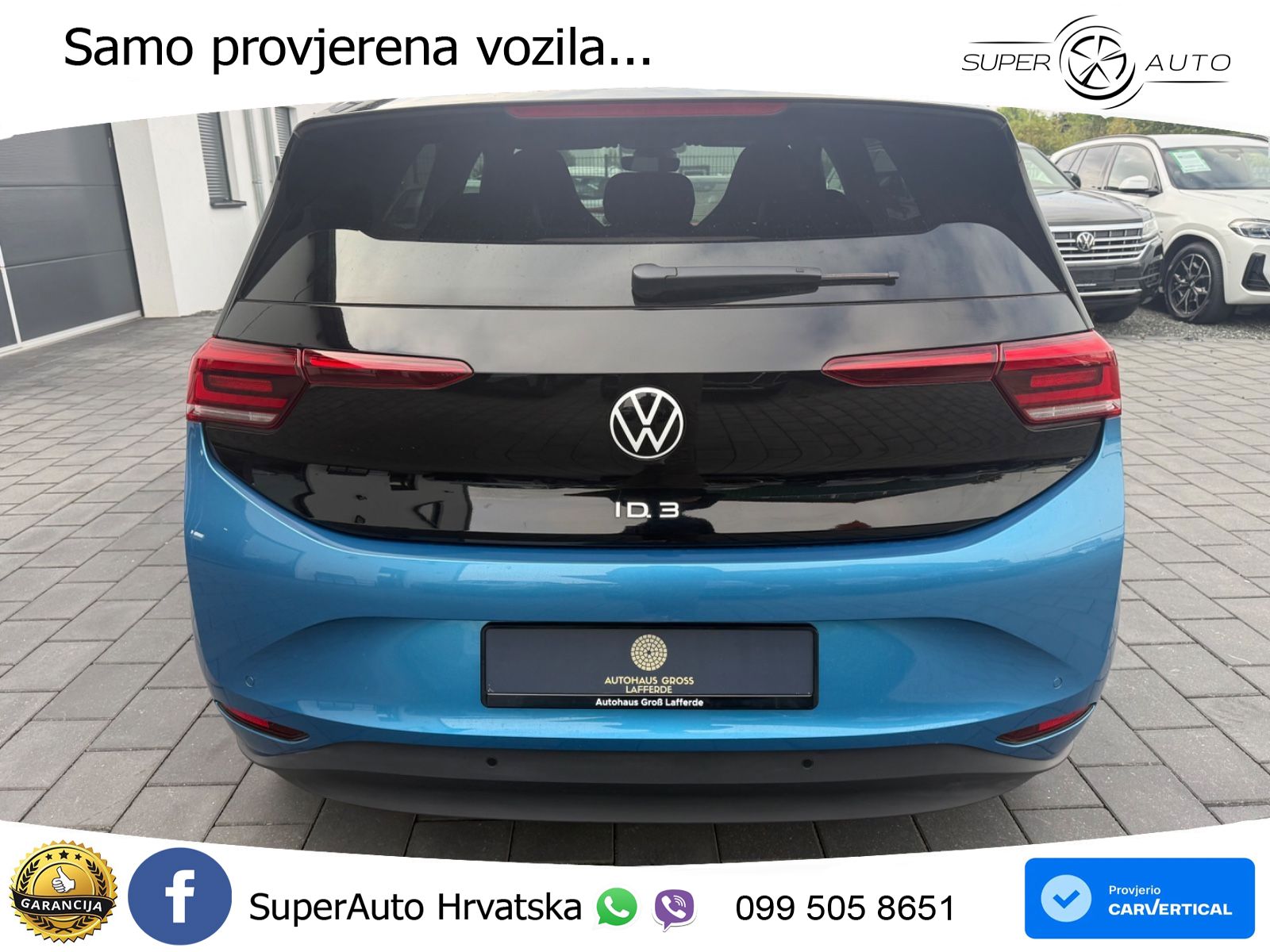 Volkswagen ID.3 Pro 62 kWh (204 KS)
