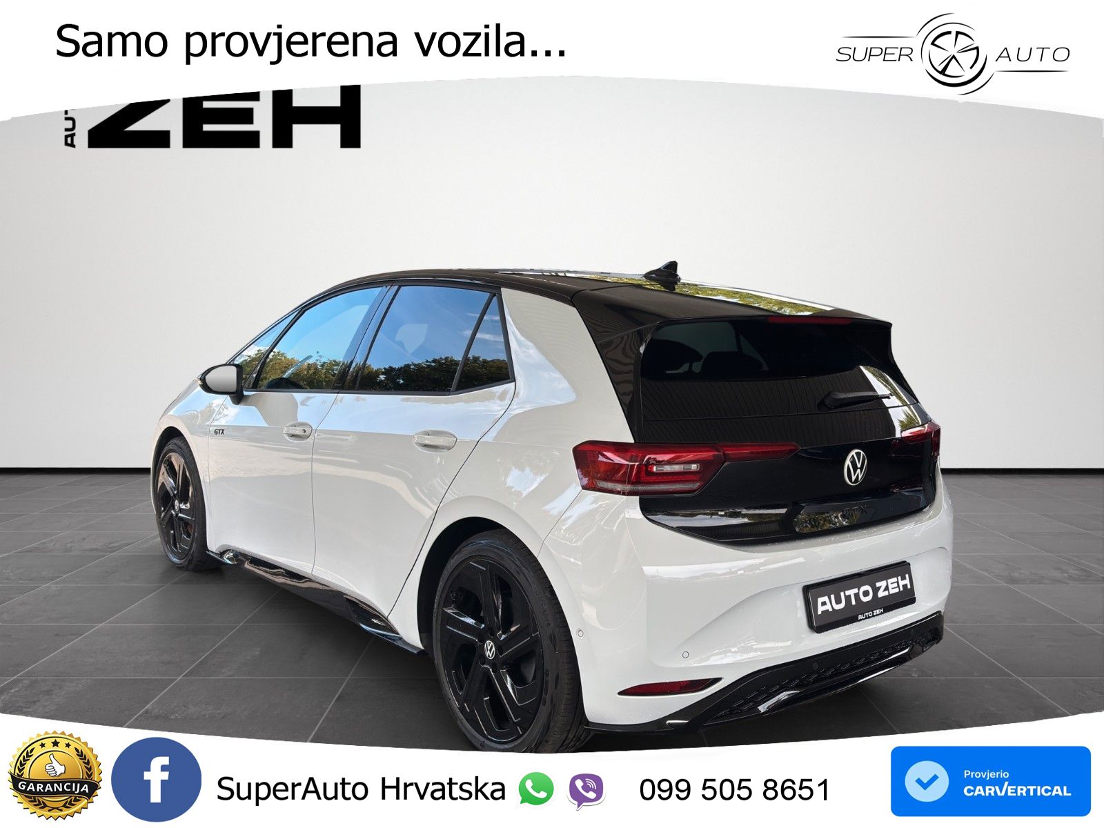 Volkswagen ID.3 GTX 84 kWh (286 KS) LED+GR SJED+ACC
