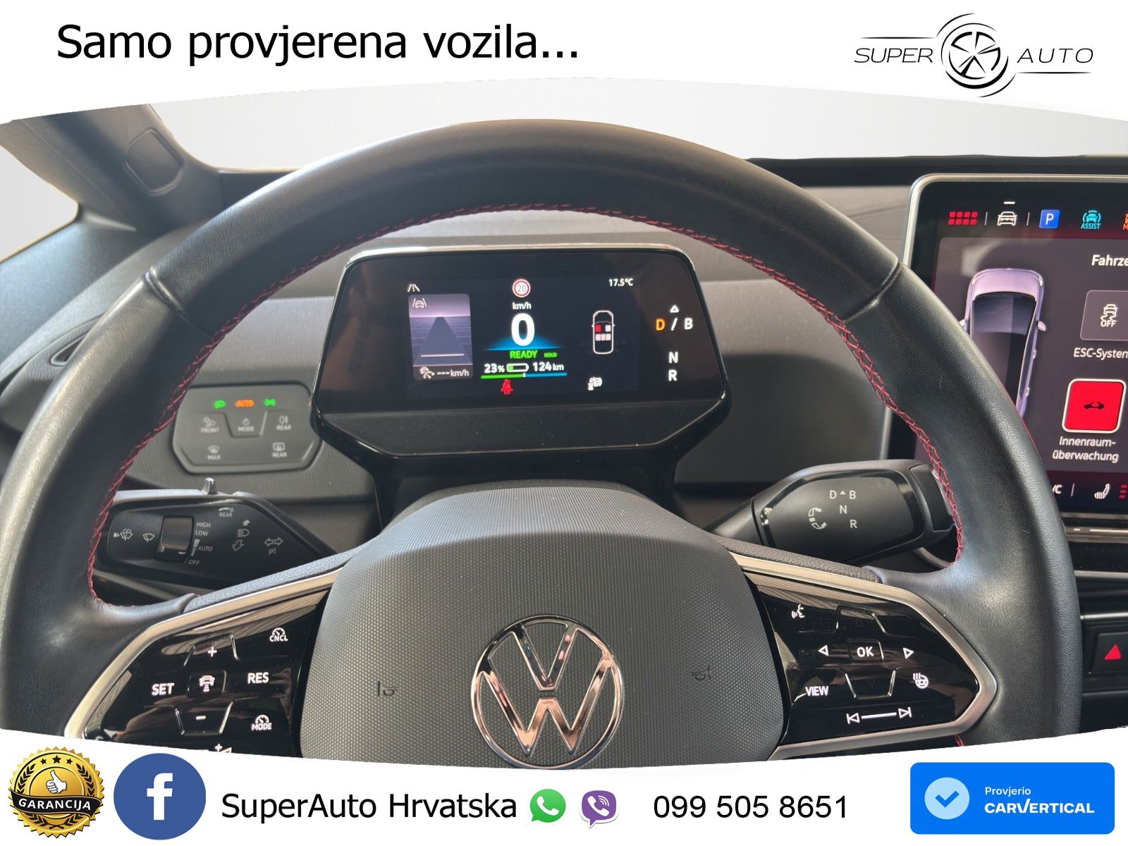 Volkswagen ID.3 GTX 84 kWh (286 KS) LED+GR SJED+ACC