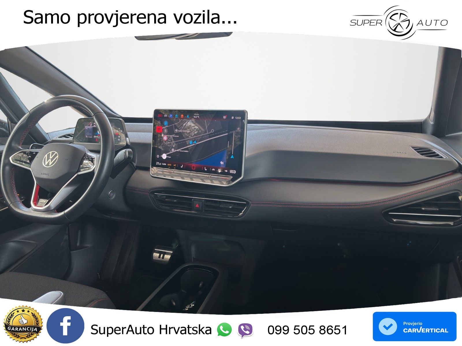 Volkswagen ID.3 GTX 84 kWh (286 KS) LED+GR SJED+ACC