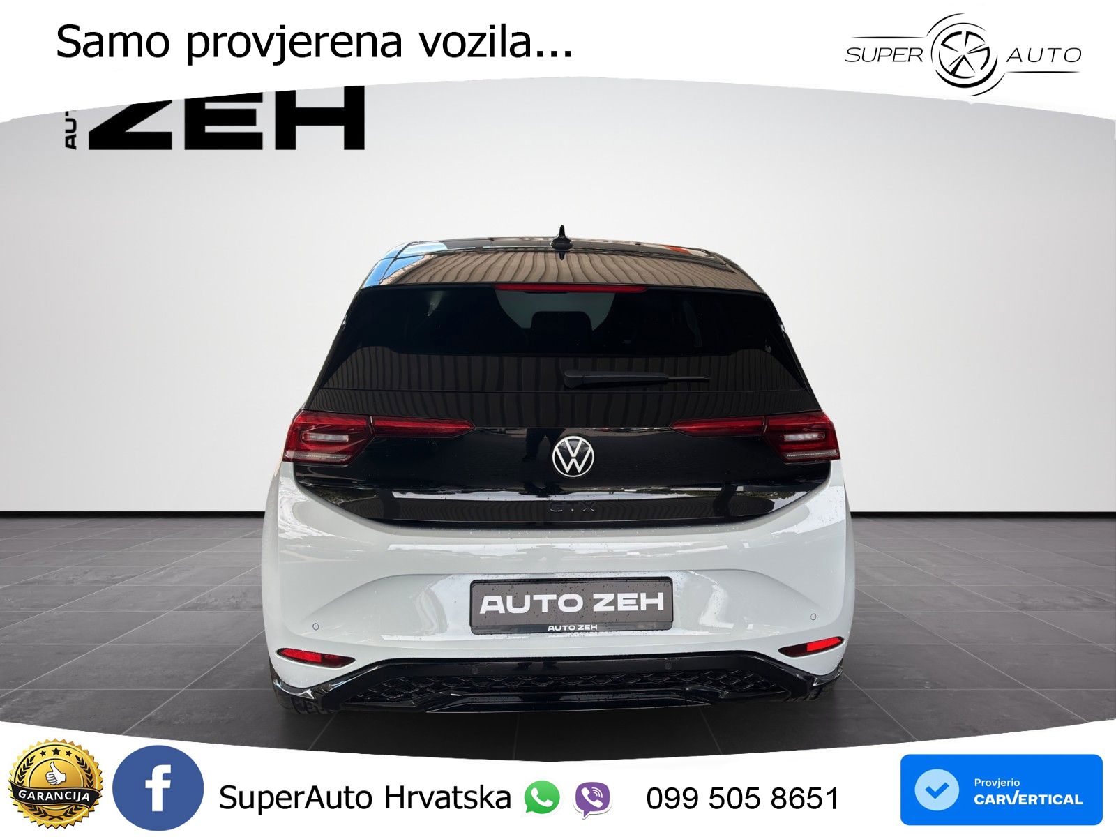 Volkswagen ID.3 GTX 84 kWh (286 KS) LED+GR SJED+ACC