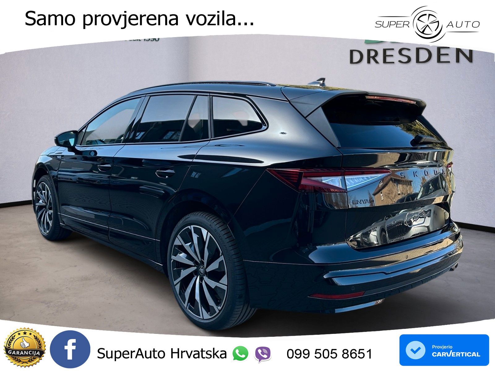 Škoda Enyaq 85 82 kWh (286 KS) SportLine LED+GR SJED+ACC