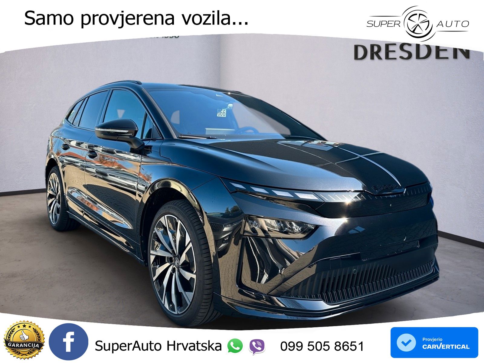 Škoda Enyaq 85 82 kWh (286 KS) SportLine LED+GR SJED+ACC