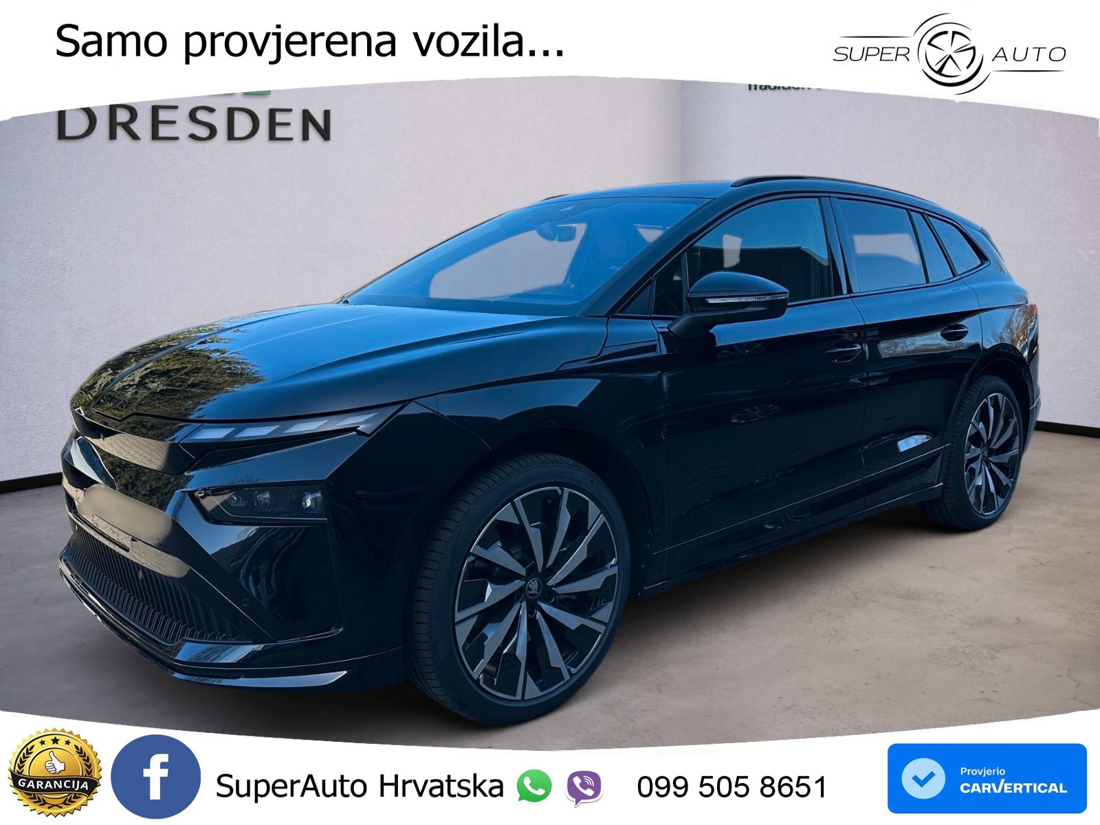 Škoda Enyaq 85 82 kWh (286 KS) SportLine LED+GR SJED+ACC
