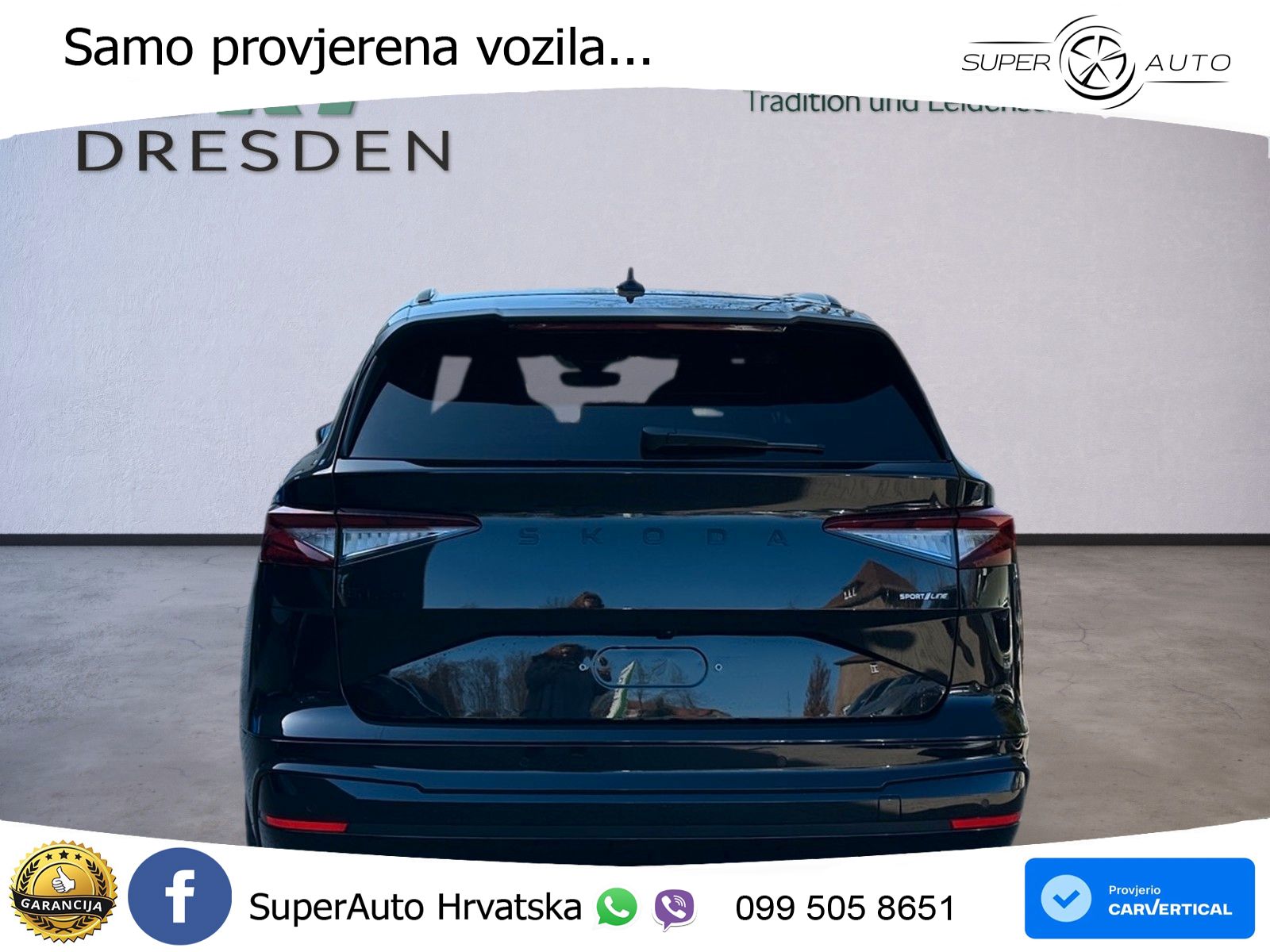 Škoda Enyaq 85 82 kWh (286 KS) SportLine LED+GR SJED+ACC