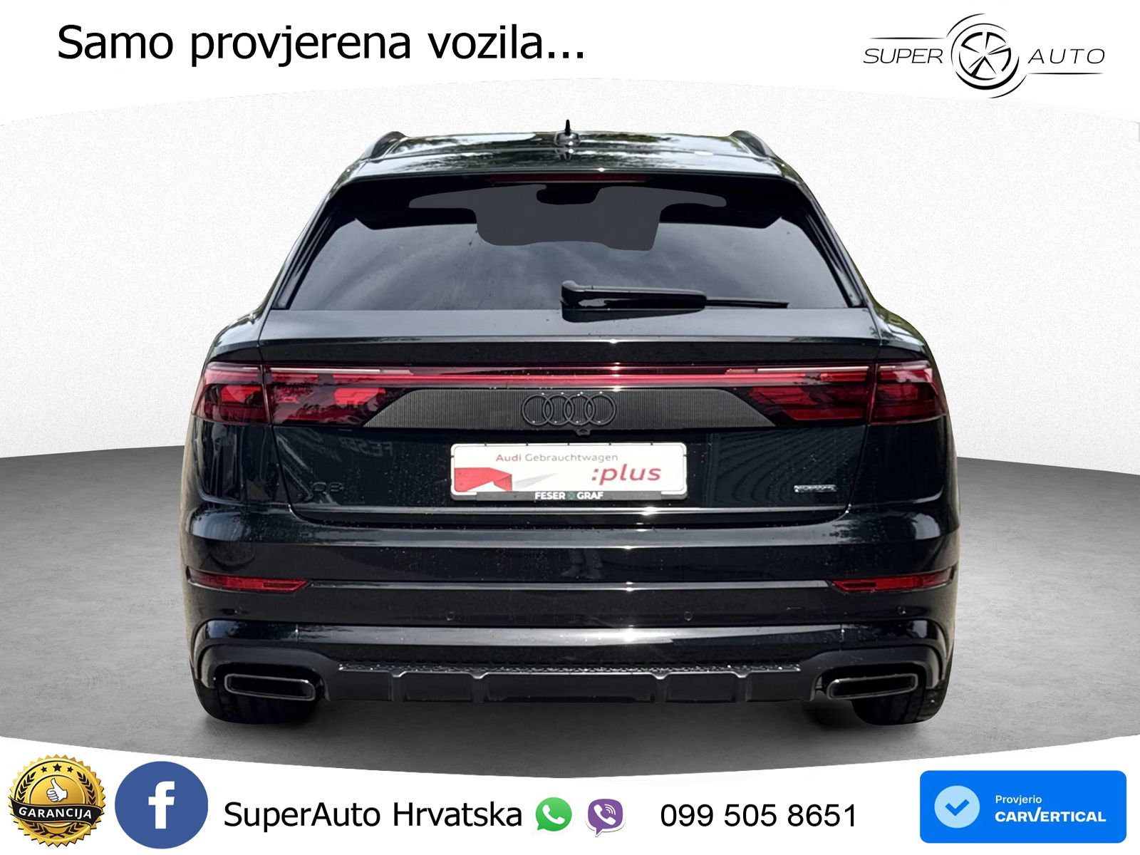 Audi Q8 50 TDI V6 (286 KS) quattro Tiptronic