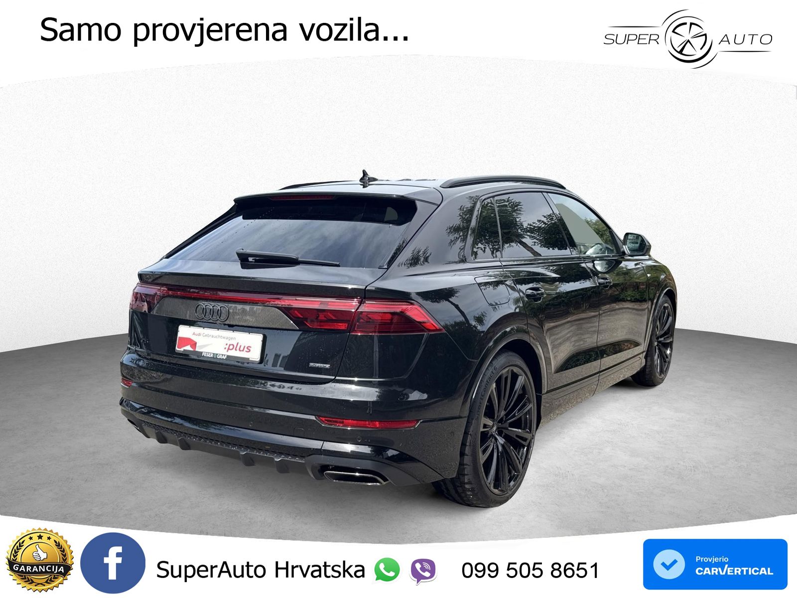 Audi Q8 50 TDI V6 (286 KS) quattro Tiptronic