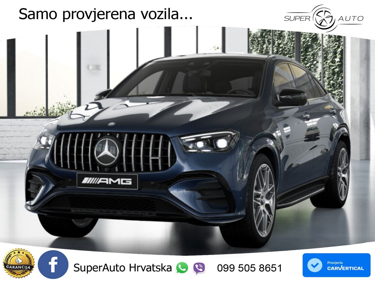 Mercedes AMG GLE 53 (435 KS) EQ Boost 4MATIC+ AMG SPEEDSHIFT TCT 9G LED+GR SJED+ACC