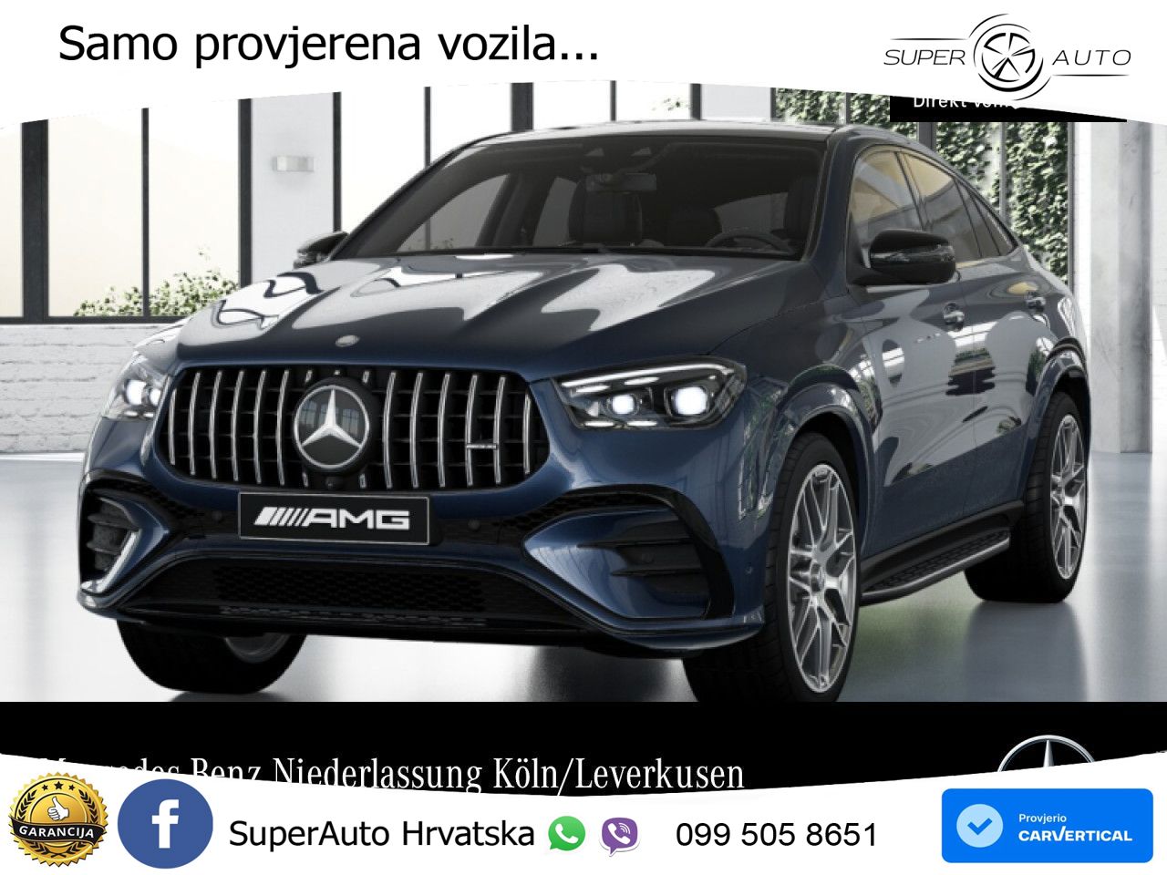 Mercedes AMG GLE 53 (435 KS) EQ Boost 4MATIC+ AMG SPEEDSHIFT TCT 9G LED+GR SJED+ACC