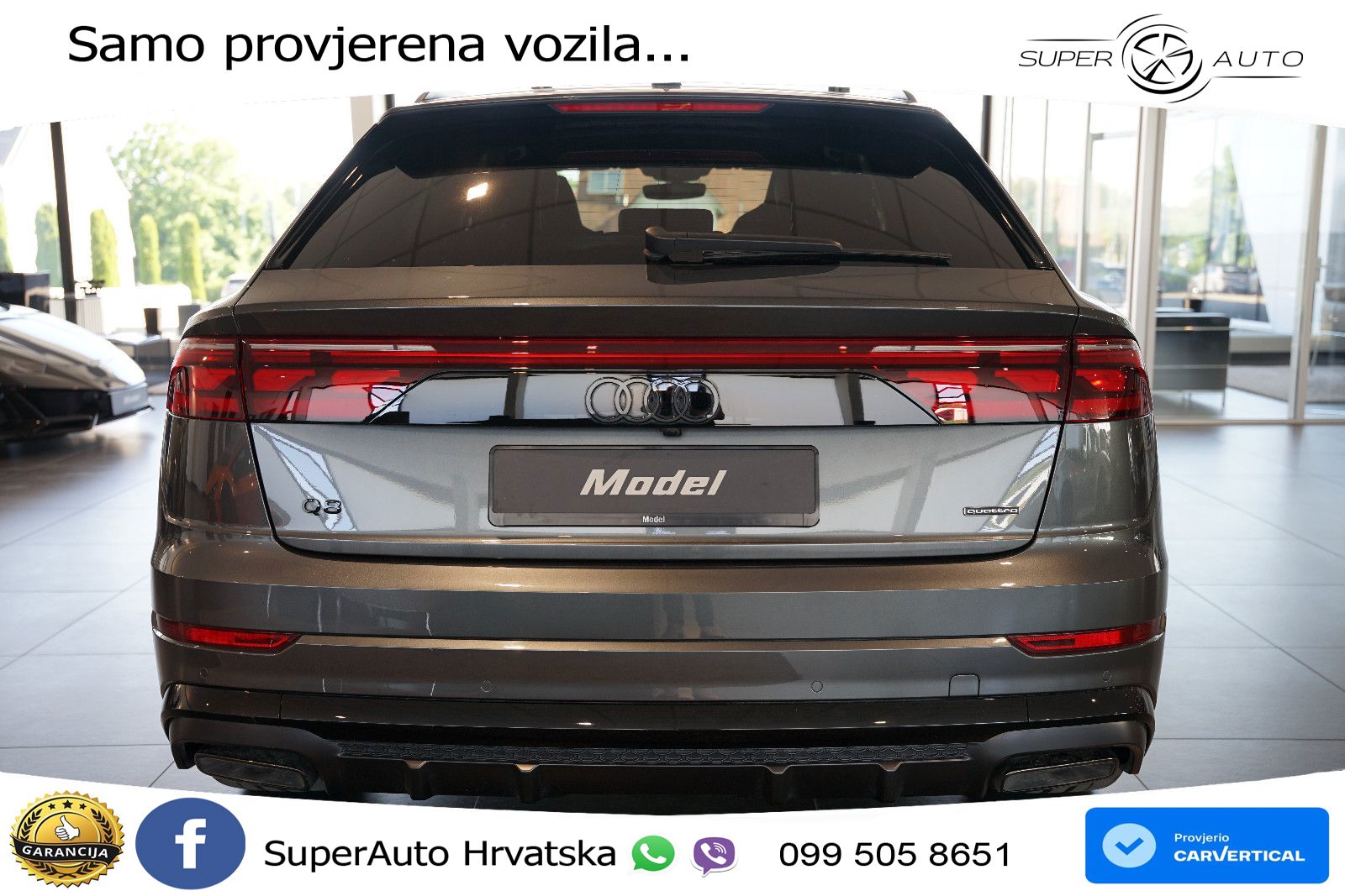 Audi Q8 50 TDI V6 (286 KS) quattro Tiptronic