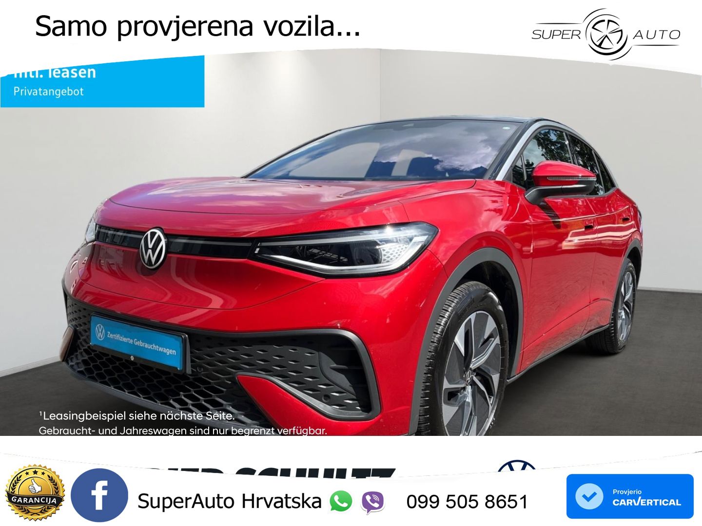 Volkswagen ID.5 Pure 55 kWh (170 KS) LED+GR SJED+ACC
