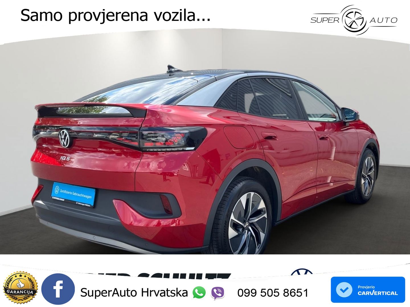 Volkswagen ID.5 Pure 55 kWh (170 KS) LED+GR SJED+ACC
