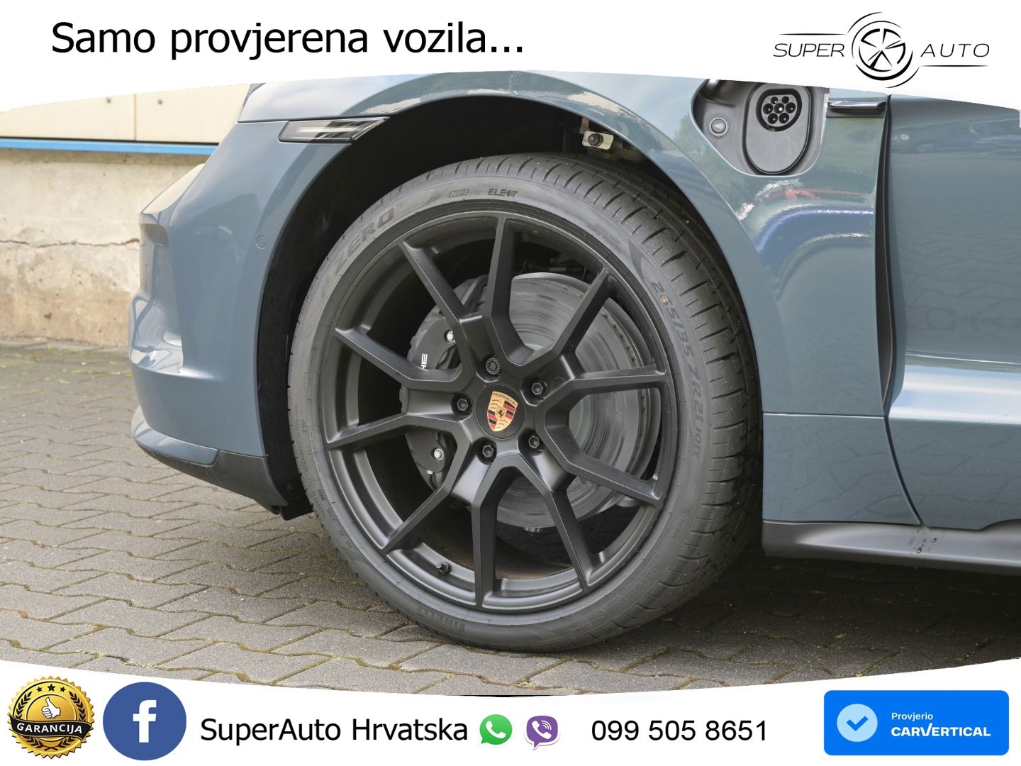 Porsche Taycan Sport Turismo 105 kWh (435 KS)
