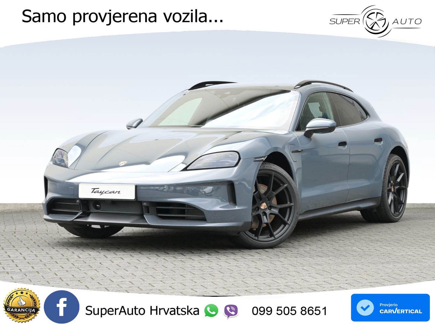Porsche Taycan Sport Turismo 105 kWh (435 KS)
