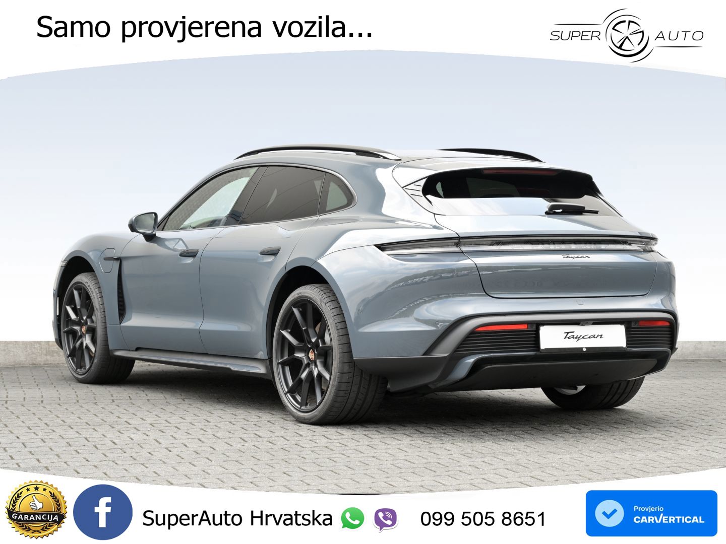 Porsche Taycan Sport Turismo 105 kWh (435 KS)