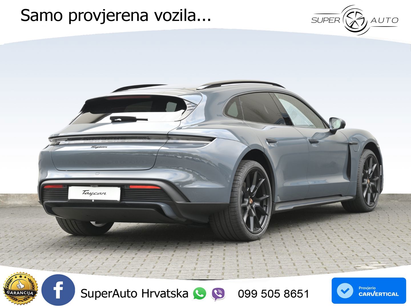 Porsche Taycan Sport Turismo 105 kWh (435 KS)