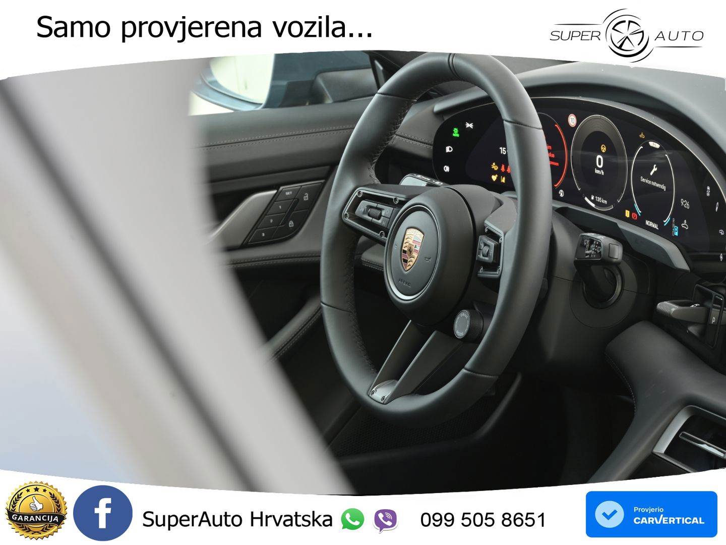Porsche Taycan Sport Turismo 105 kWh (435 KS)