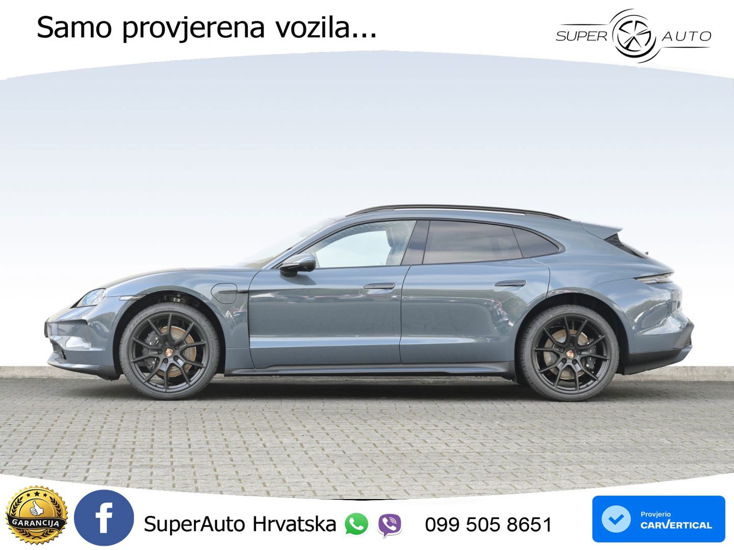 Porsche Taycan Sport Turismo 105 kWh (435 KS)