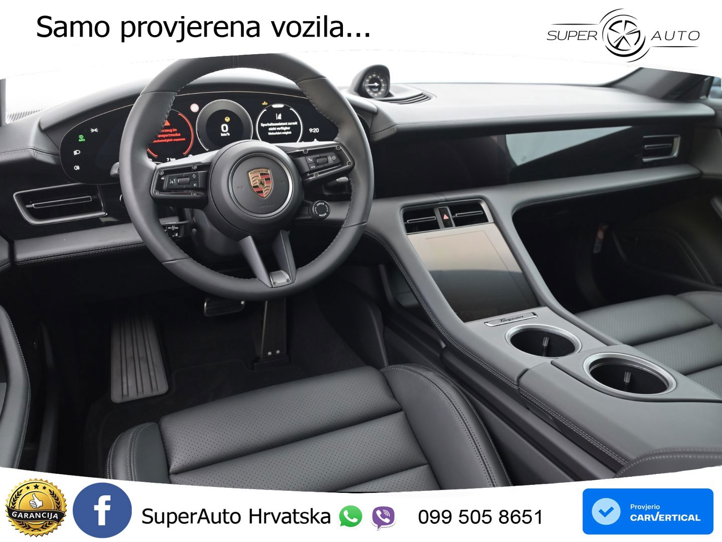 Porsche Taycan Sport Turismo 105 kWh (435 KS)