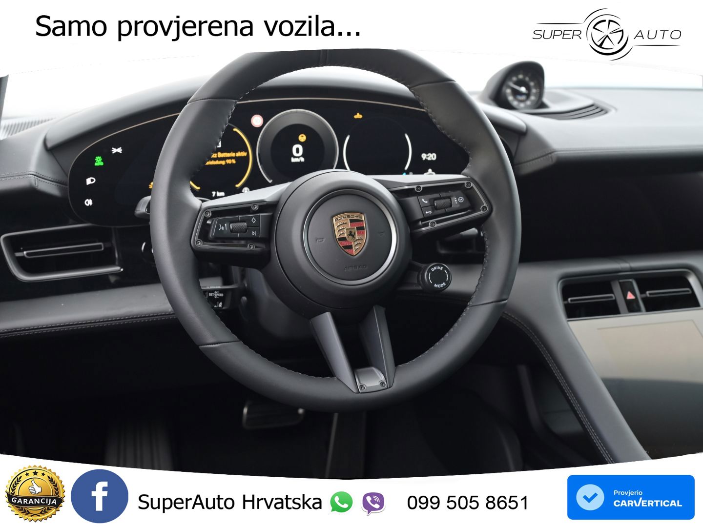Porsche Taycan Sport Turismo 105 kWh (435 KS)