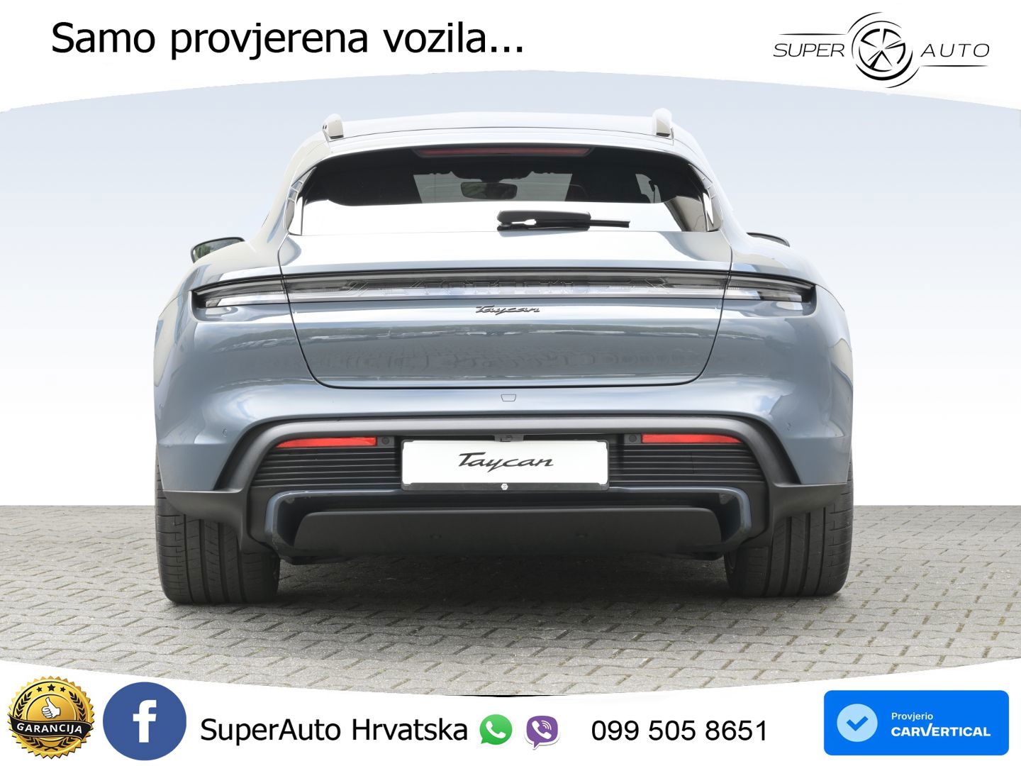 Porsche Taycan Sport Turismo 105 kWh (435 KS)