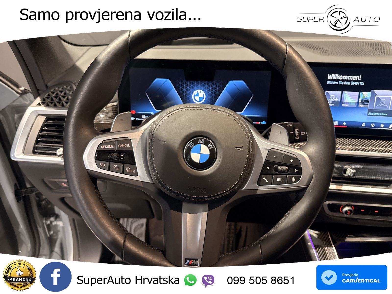 BMW X5 30d (298 KS) xDrive Steptronic M Sport ZRAČNI+ACC+GR SJED+KAM+PANO