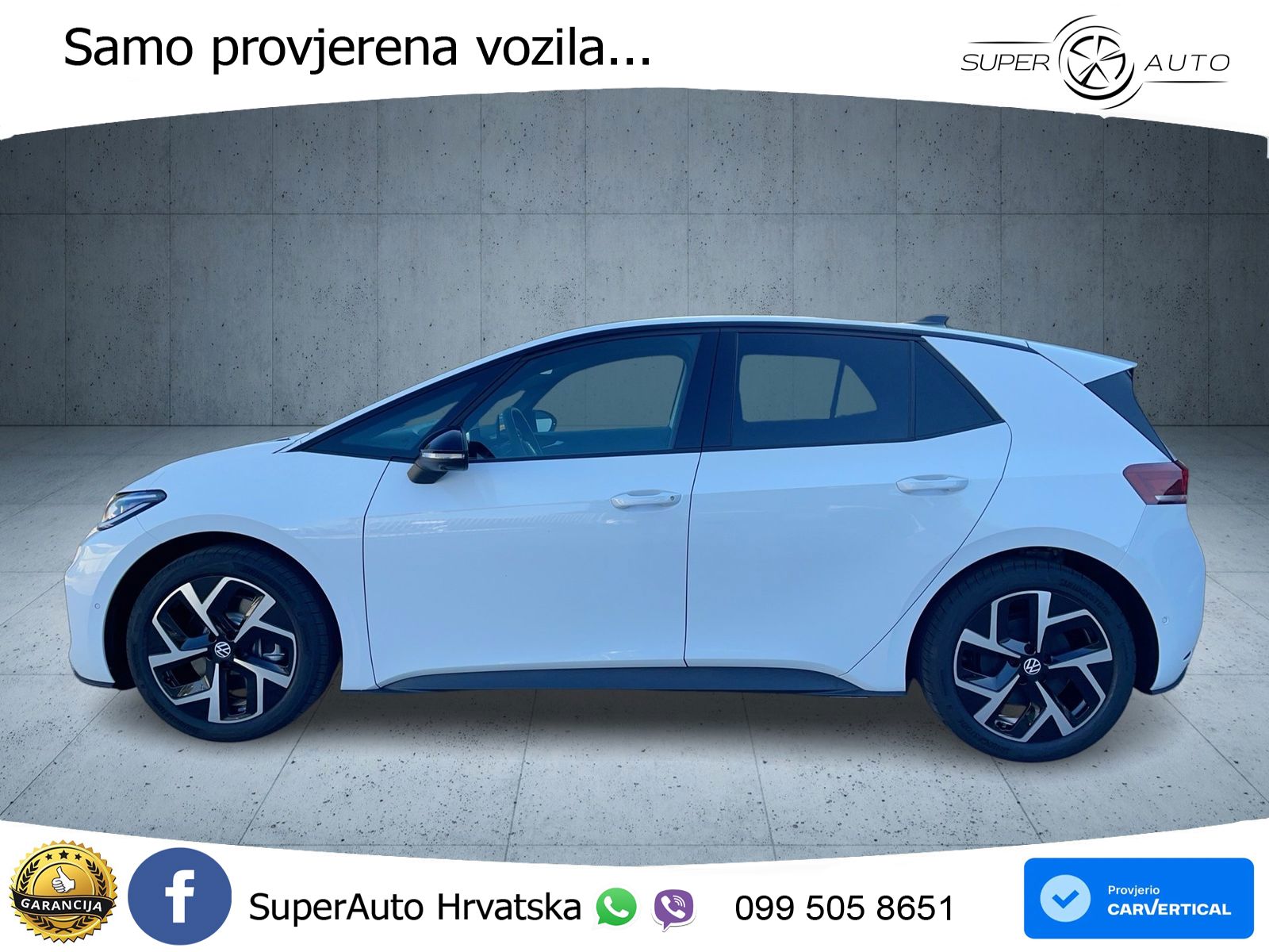 Volkswagen ID.3 58 kWh (190 KS)