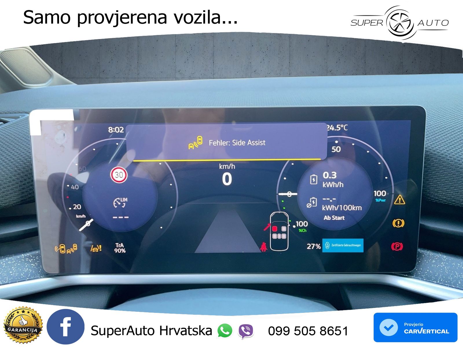 Volkswagen ID.3 58 kWh (190 KS)