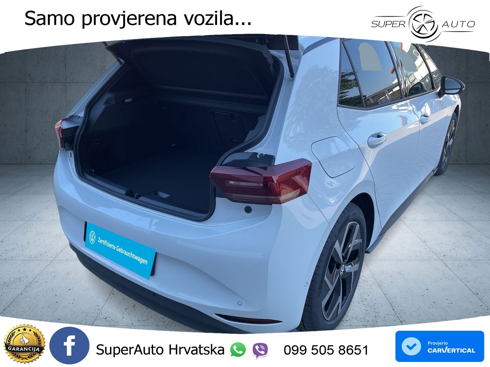 Volkswagen ID.3 58 kWh (190 KS)