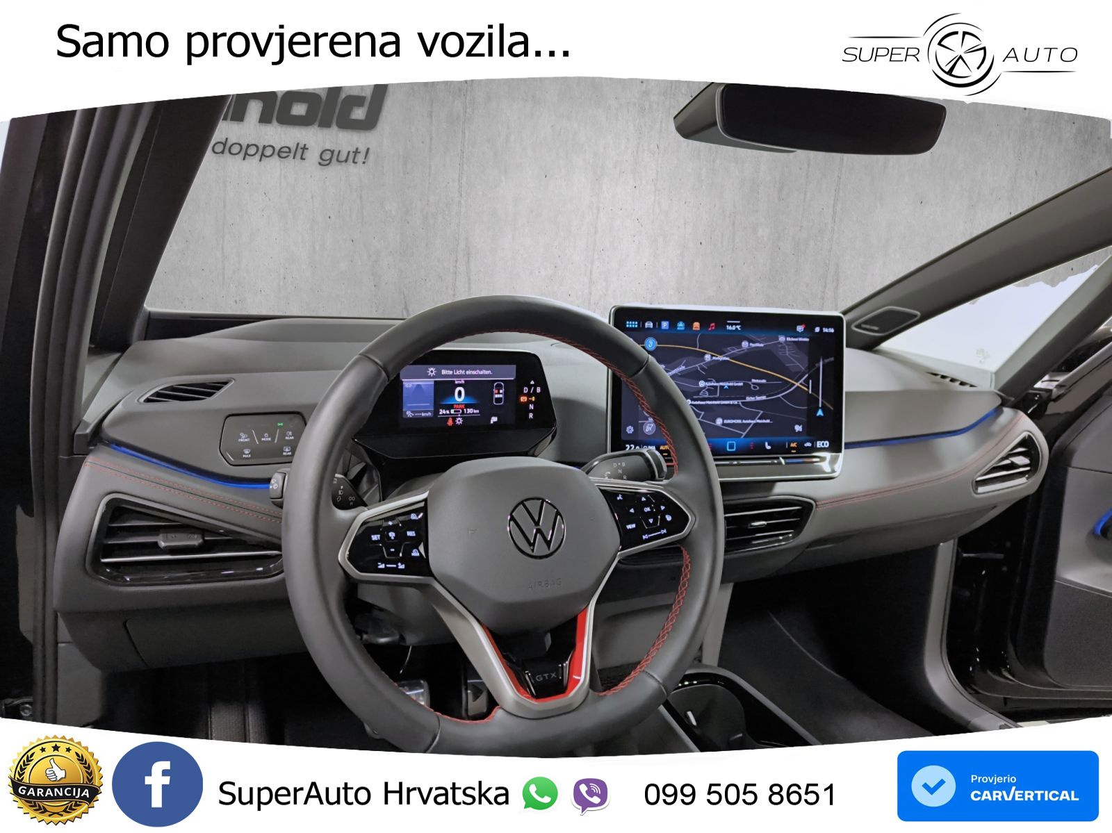 Volkswagen ID.3 GTX Performance 84 kWh (326 KS) LED+GR SJED+ACC