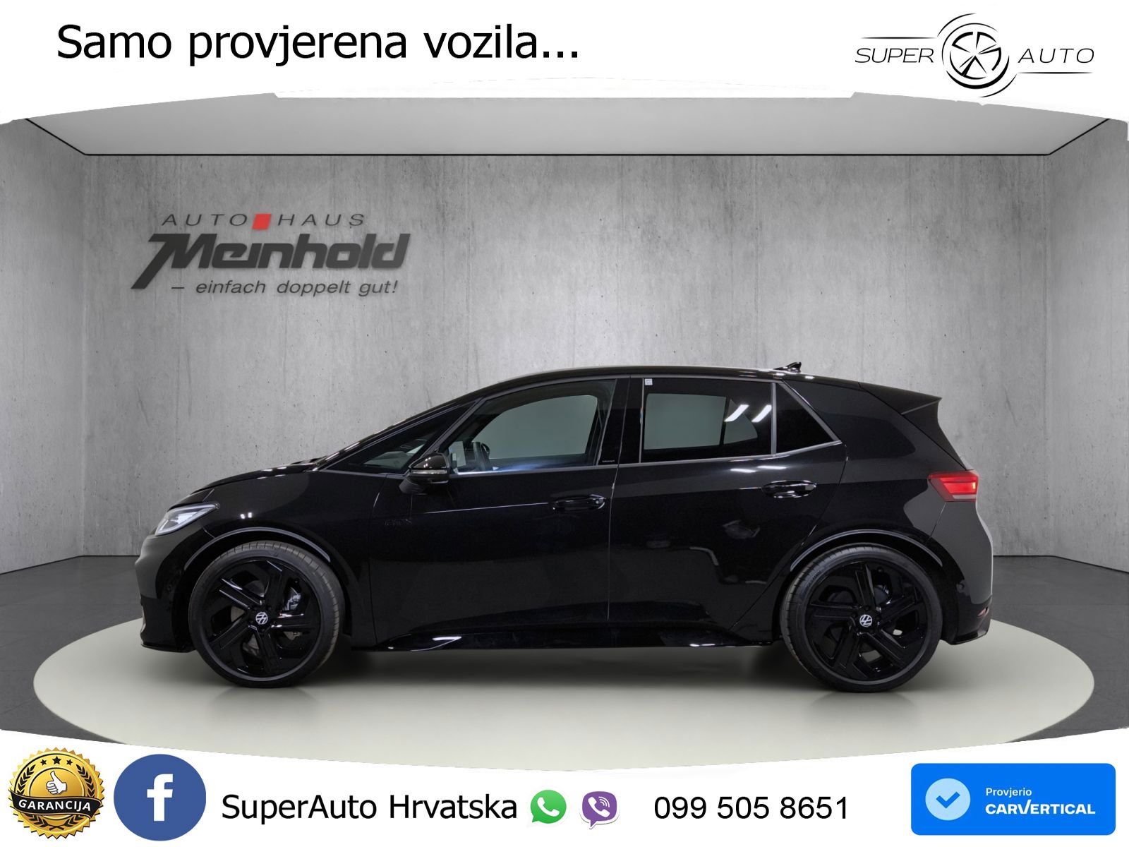 Volkswagen ID.3 GTX Performance 84 kWh (326 KS) LED+GR SJED+ACC