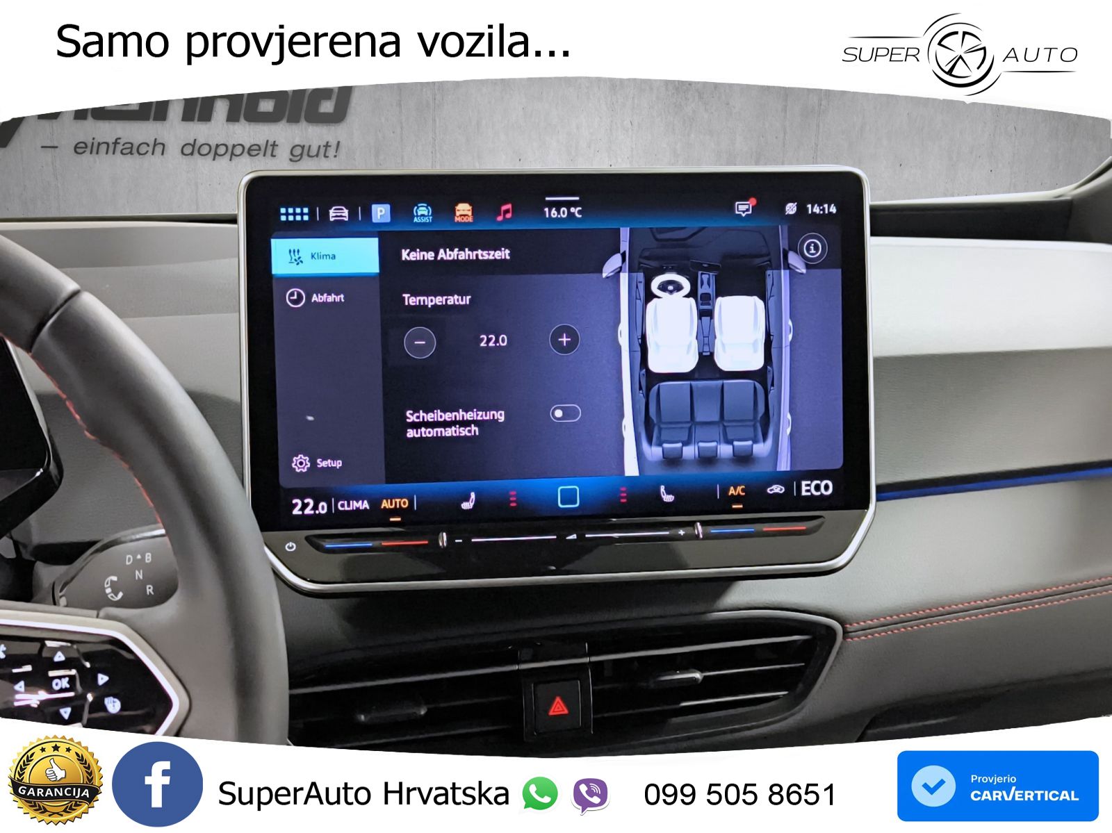 Volkswagen ID.3 GTX Performance 84 kWh (326 KS) LED+GR SJED+ACC