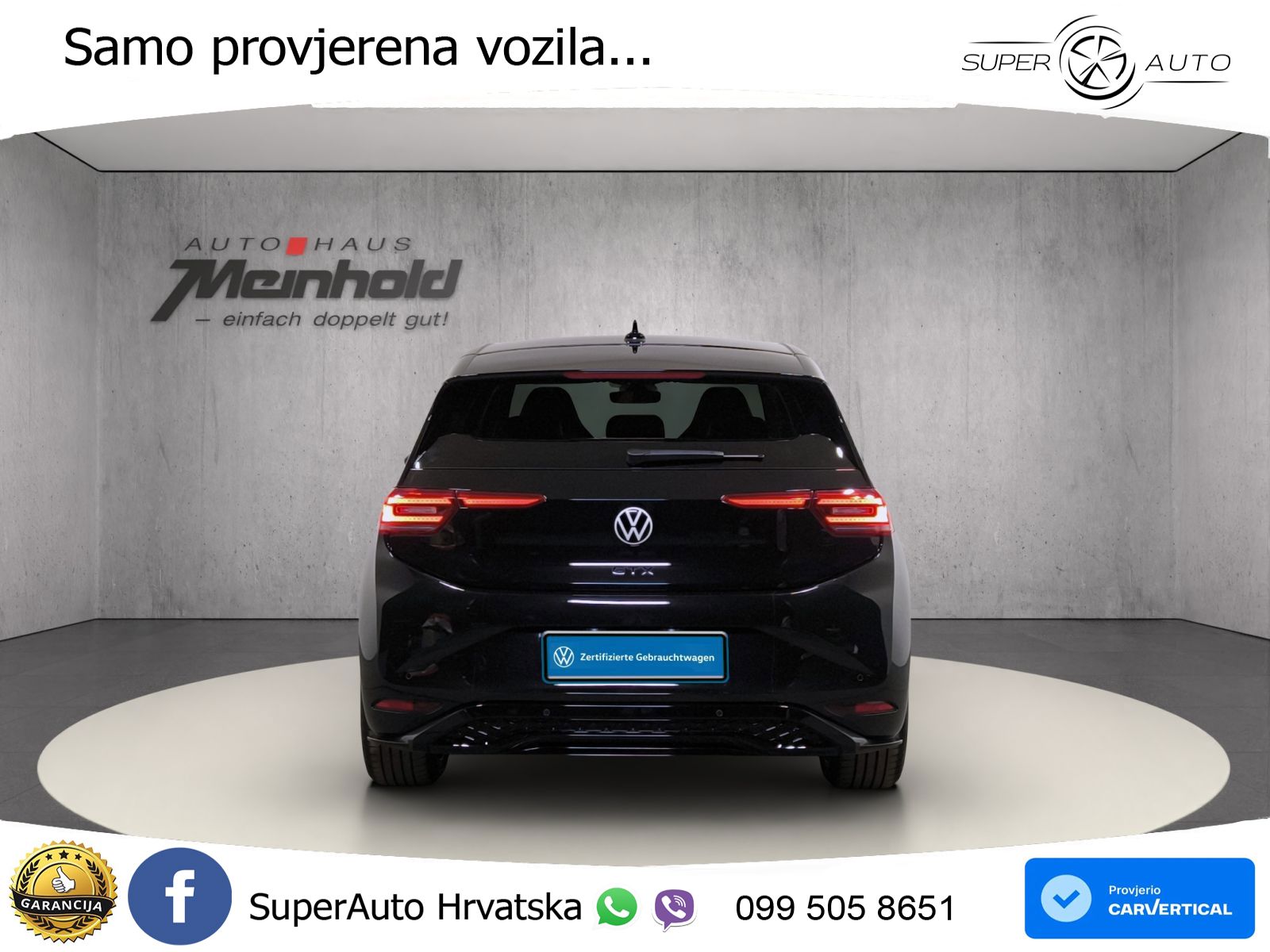 Volkswagen ID.3 GTX Performance 84 kWh (326 KS) LED+GR SJED+ACC