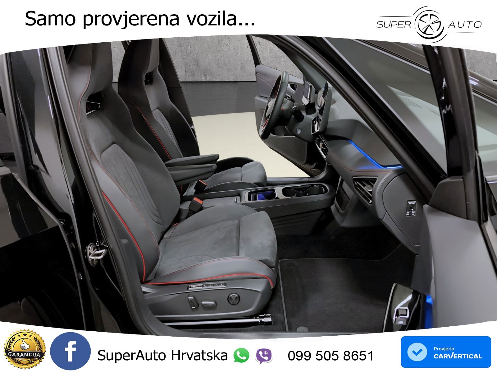Volkswagen ID.3 GTX Performance 84 kWh (326 KS) LED+GR SJED+ACC
