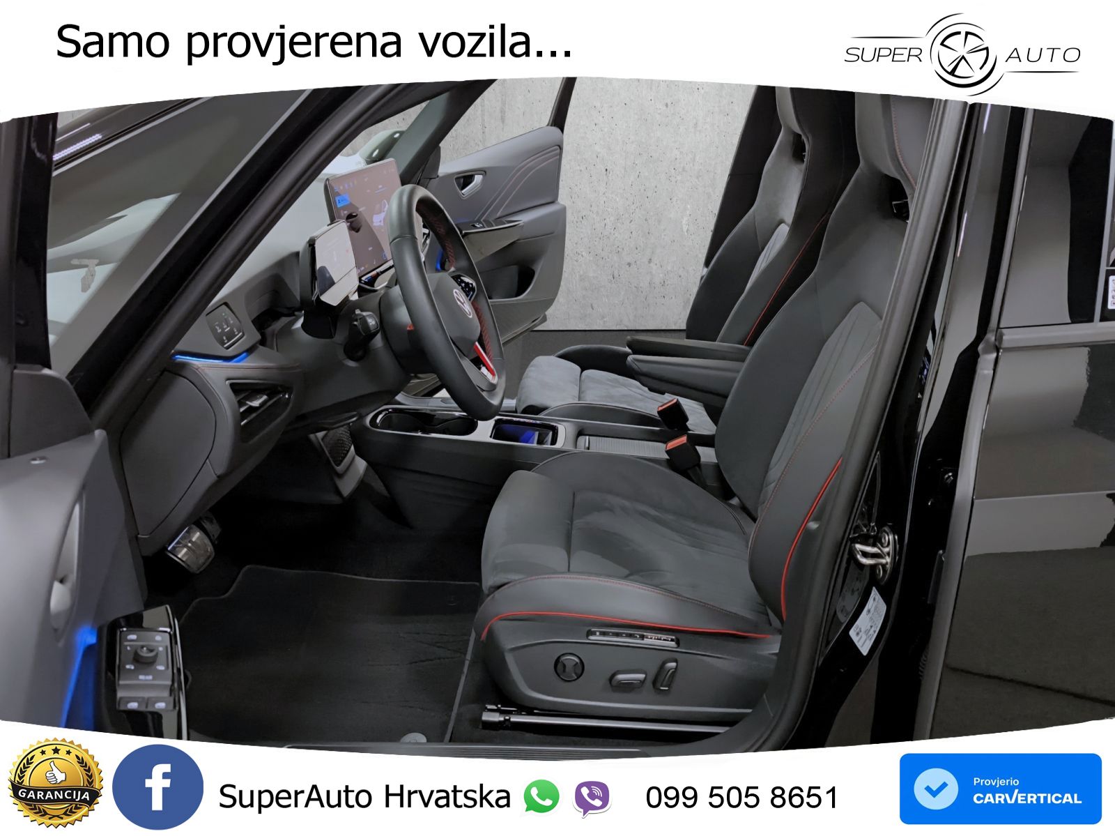 Volkswagen ID.3 GTX Performance 84 kWh (326 KS) LED+GR SJED+ACC