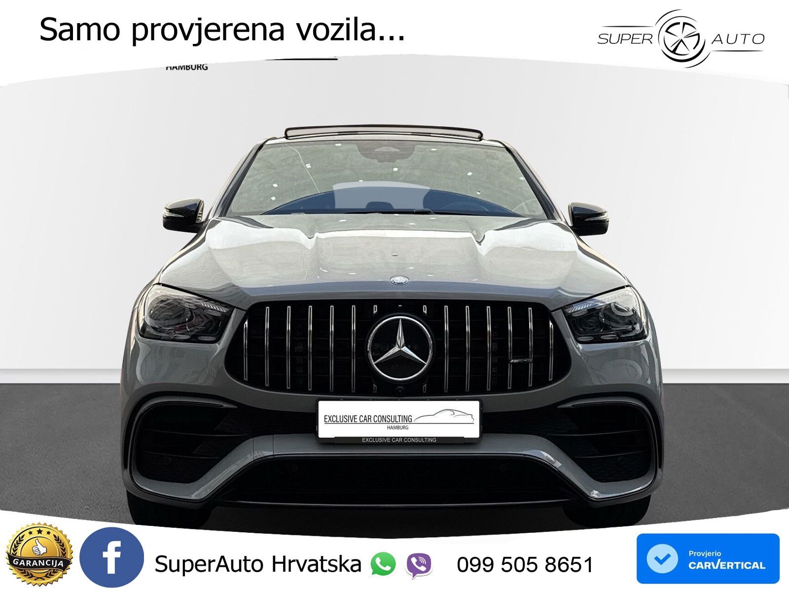 Mercedes AMG GLE Coupe 63 S V8 (612 KS) EQ Boost 4MATIC+ AMG SPEEDSHIFT TCT 9G LED+GR SJED+ACC