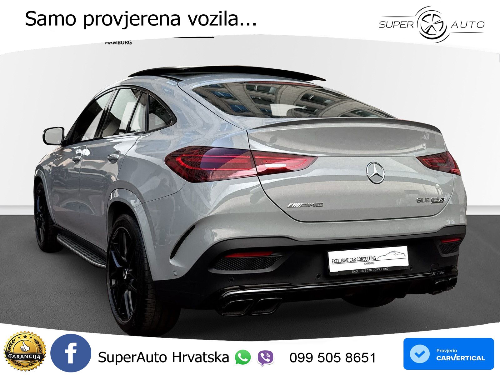 Mercedes AMG GLE Coupe 63 S V8 (612 KS) EQ Boost 4MATIC+ AMG SPEEDSHIFT TCT 9G LED+GR SJED+ACC