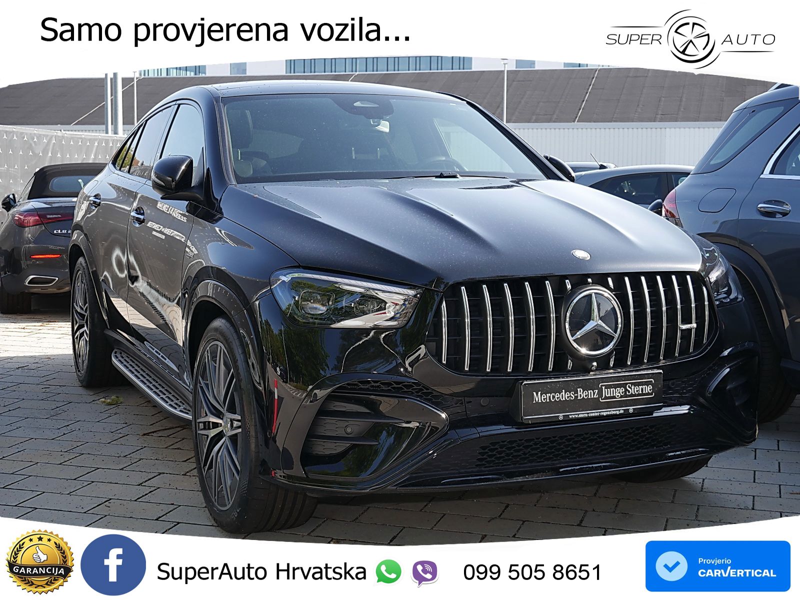 Mercedes AMG GLE Coupe 53 (435 KS) EQ Boost 4MATIC+ AMG SPEEDSHIFT TCT 9G LED+GR SJED+ACC