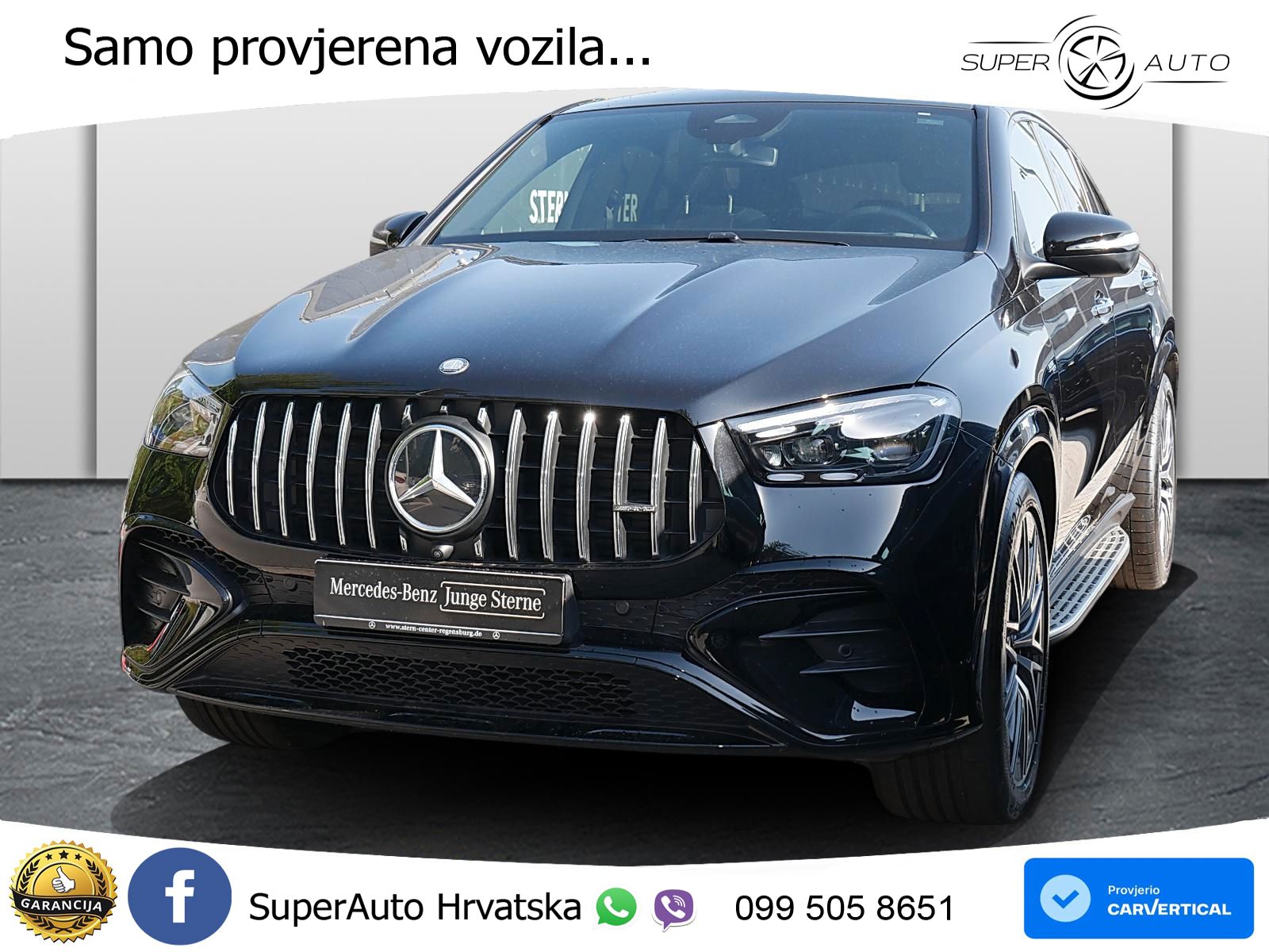 Mercedes AMG GLE Coupe 53 (435 KS) EQ Boost 4MATIC+ AMG SPEEDSHIFT TCT 9G LED+GR SJED+ACC