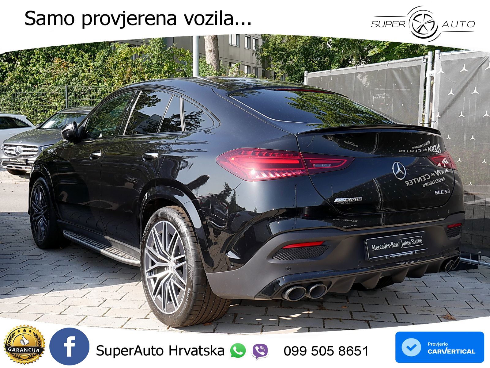Mercedes AMG GLE Coupe 53 (435 KS) EQ Boost 4MATIC+ AMG SPEEDSHIFT TCT 9G LED+GR SJED+ACC
